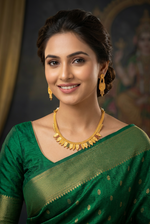 Load image into Gallery viewer, Farida Golden Necklace Sets