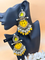 Load image into Gallery viewer, Sanjana Chandbali Earrings