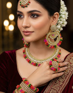 Load image into Gallery viewer, ज़मीना मल्टी कलर 5 पीस पाकिस्तानी सेट