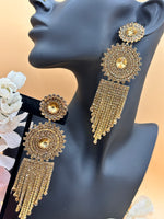 Load image into Gallery viewer, Natasha Golden stone Earring