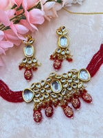 Load image into Gallery viewer, Kalpana Kundan Choker Set