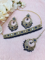Load image into Gallery viewer, नवी मिरर चोकर सेट