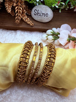 Load image into Gallery viewer, Stone Golden Bangles