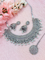 Load image into Gallery viewer, Harmeet Multi Color Polki Indian Choker Set