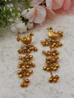 Load image into Gallery viewer, Kashmiri Bird Ghungru Earrings