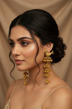 Load image into Gallery viewer, Kashmiri Bird Ghungru Earrings