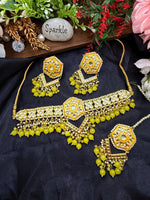 Load image into Gallery viewer, Shiya Kundan choker Set