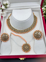 Load image into Gallery viewer, सृष्टा पोल्की चोकर सेट