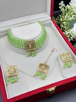 Load image into Gallery viewer, Savi The pearl Choker Set