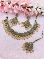 Load image into Gallery viewer, Hiral Simply polki choker set