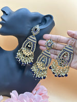 Load image into Gallery viewer, साइमन मिरर टिक्का सेट इंडियन ज्वैलरी