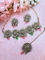 Load image into Gallery viewer, Ranika Mirror Choker Set