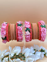Load image into Gallery viewer, Floral Bridal Bangles