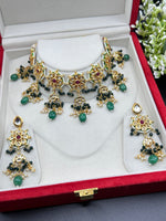 Load image into Gallery viewer, Malika Meenakari Kundan Choker Necklace