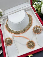Load image into Gallery viewer, सृष्टा पोल्की चोकर सेट