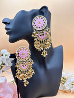 Load image into Gallery viewer, Kundan Big Statement Earring