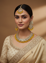 Load image into Gallery viewer, Kanchan Mirrror Necklace Set