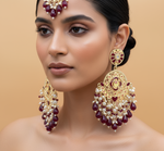 Load image into Gallery viewer, बड़े आकार का टिक्का भारतीय बाली सेट