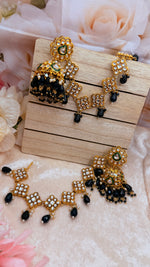 Load image into Gallery viewer, Kundan bahubali earrings
