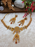 Load image into Gallery viewer, दीपा टेम्पल ज्वैलरी सेट