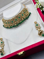 Load image into Gallery viewer, Lalita Stone Indian choker set