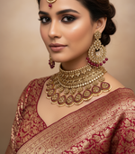 Load image into Gallery viewer, सुंदर पोल्की चोकर सेट