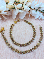 Load image into Gallery viewer, Kundan Anklet (Payal )