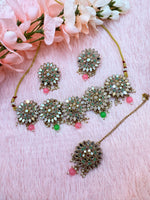 Load image into Gallery viewer, Ranika Mirror Choker Set
