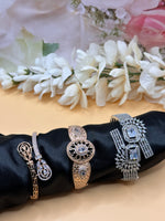 Load image into Gallery viewer, Pakis American Diamond Openable Bracelet