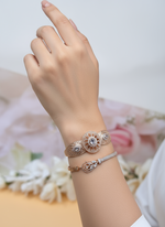 Load image into Gallery viewer, Pakis American Diamond Openable Bracelet