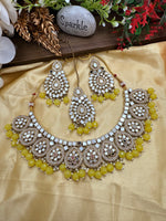 Load image into Gallery viewer, Ahana Mirror Necklace Set