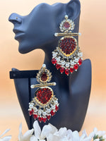 Load image into Gallery viewer, Sanjana Chandbali Earrings