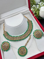 Load image into Gallery viewer, सृष्टा पोल्की चोकर सेट