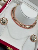 Load image into Gallery viewer, सिम्पली वन लाइन मिरर चोकर सेट