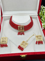 Load image into Gallery viewer, Savi The pearl Choker Set