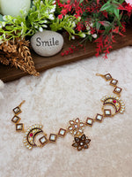 Load image into Gallery viewer, Indian Kundan Mattha Patti