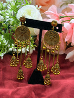 Load image into Gallery viewer, Oxidized Dangly Earrings