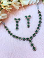 Load image into Gallery viewer, Ad Asiana Necklace set In Rose Gold