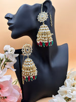 Load image into Gallery viewer, Anamika Indian Wear kundan jhumkas online
