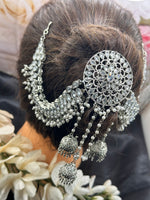 Load image into Gallery viewer, Aisha Polki Juda Pin With Sahara