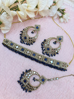Load image into Gallery viewer, नवी मिरर चोकर सेट