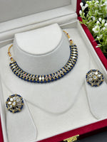 Load image into Gallery viewer, सिम्पली वन लाइन मिरर चोकर सेट