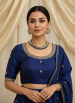 Load image into Gallery viewer, सिम्पली वन लाइन मिरर चोकर सेट