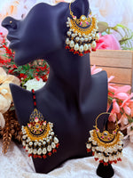 Load image into Gallery viewer, मीनाकारी टीका बाली