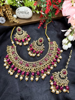 Load image into Gallery viewer, Shanaya Polki Choker Set