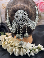 Load image into Gallery viewer, Aisha Polki Juda Pin With Sahara