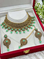 Load image into Gallery viewer, Rupasi Antique Gold choker set