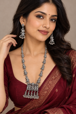 Load image into Gallery viewer, Oxidised Doli Baraat Mala set