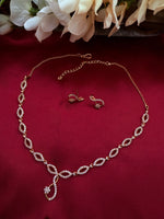 Load image into Gallery viewer, Tinu American Diamond RoseGold Set