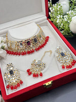 Load image into Gallery viewer, Jamila Mirror Choker Set